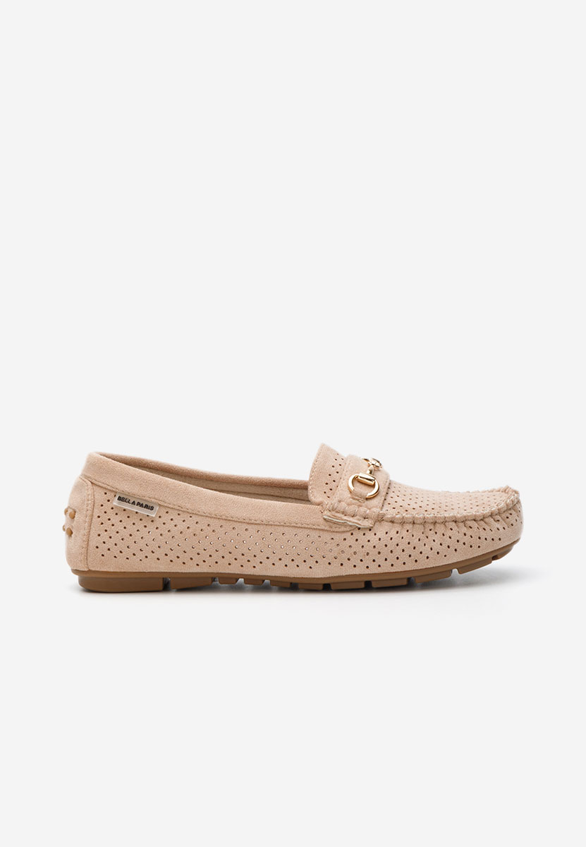 Khaki mokasíny dámske Aishani