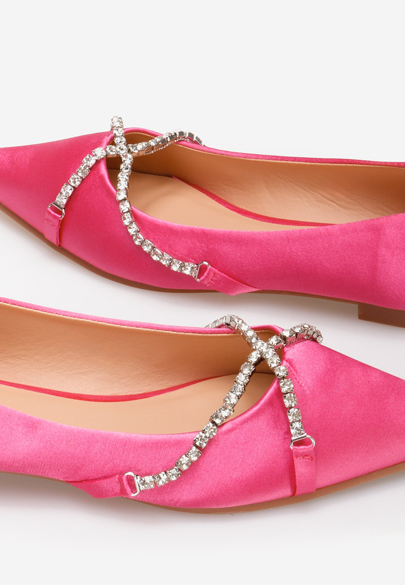 Fuchsiové balerínky Kallina