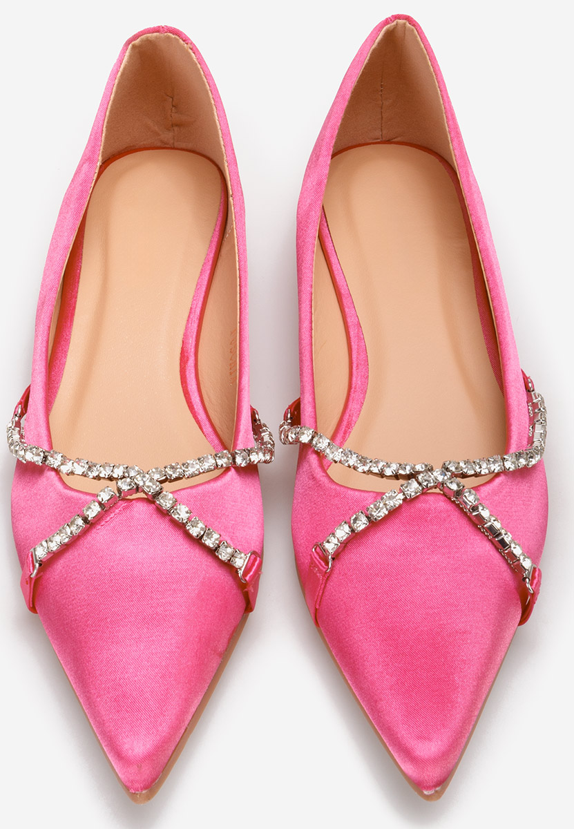 Fuchsiové balerínky Kallina