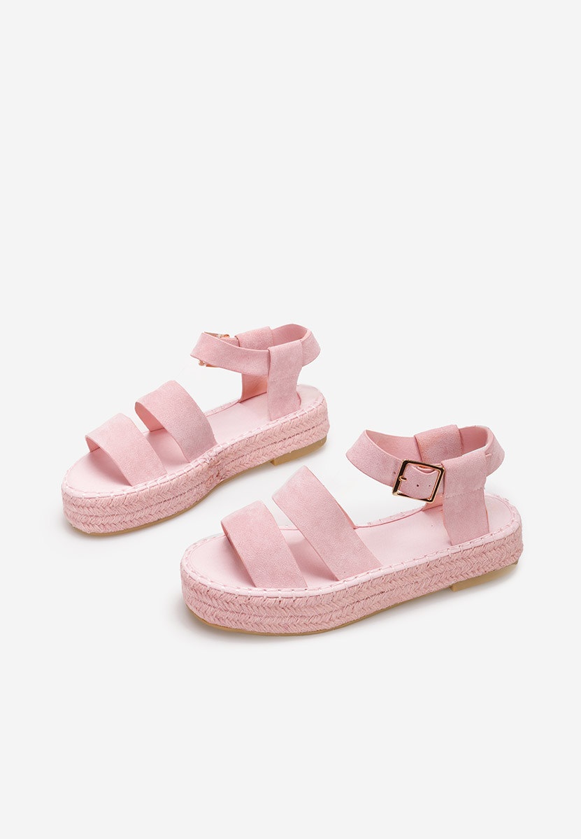 Ružové sandále na platforme Coraline