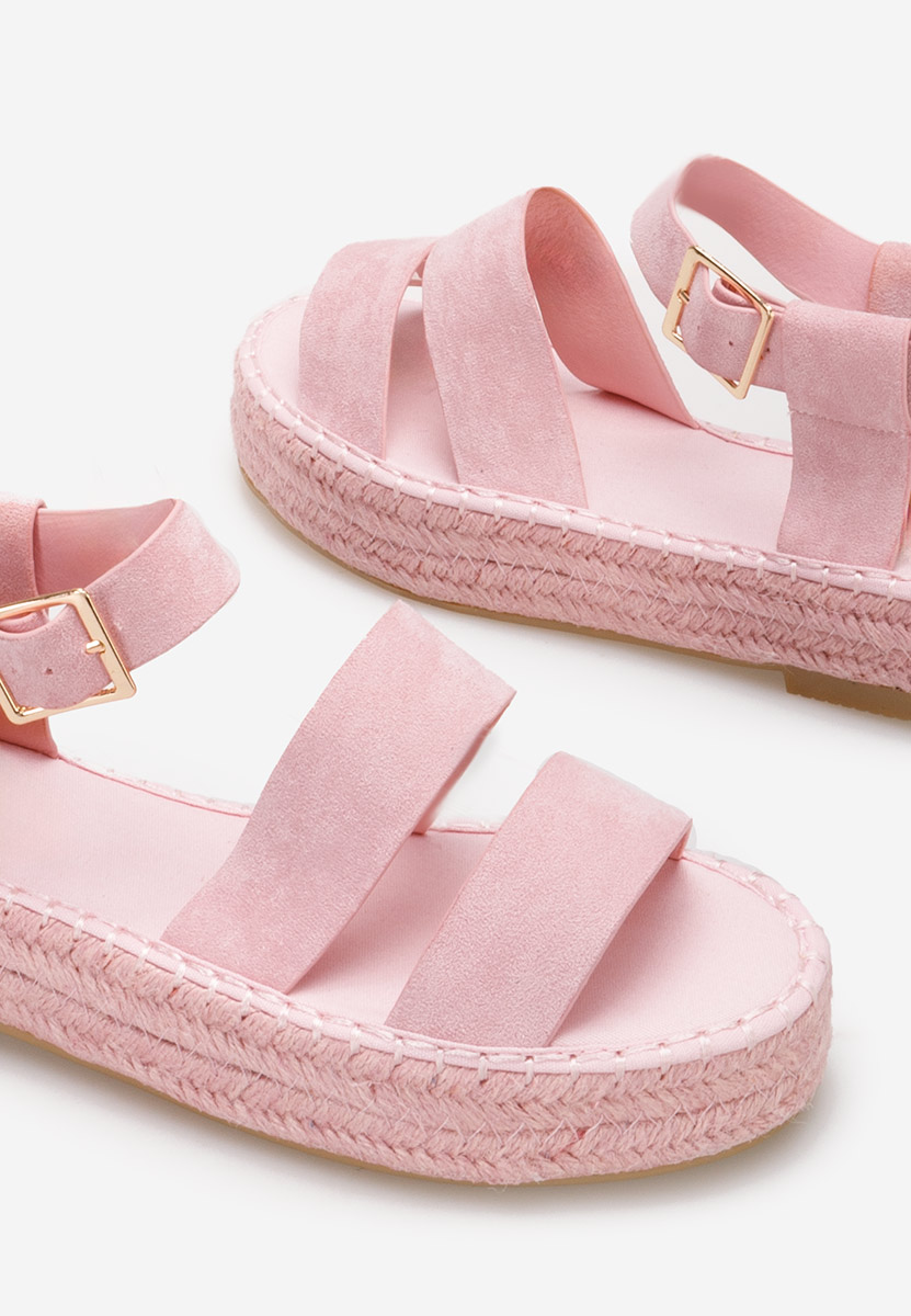 Ružové sandále na platforme Coraline