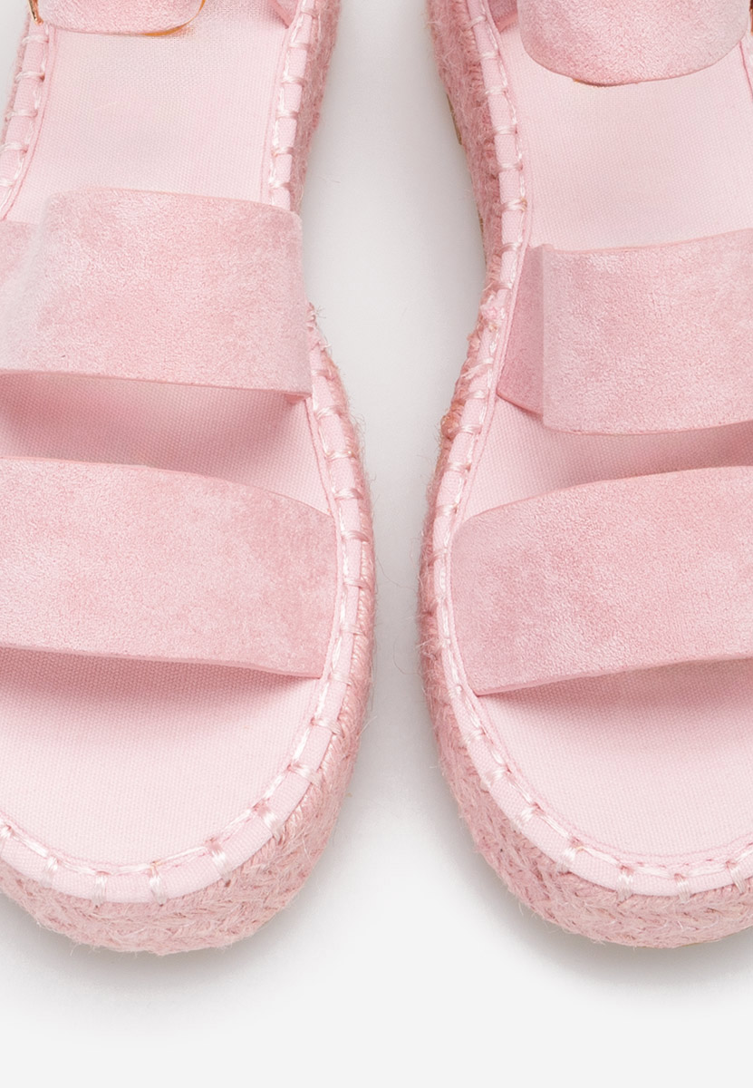 Ružové sandále na platforme Coraline