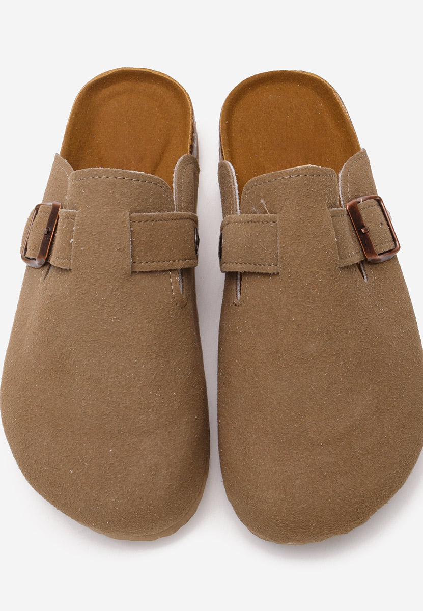 Khaki detské šľapky Millie