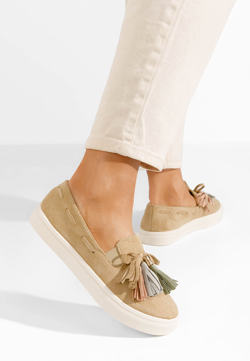 Khaki dámske espadrilky Graziela