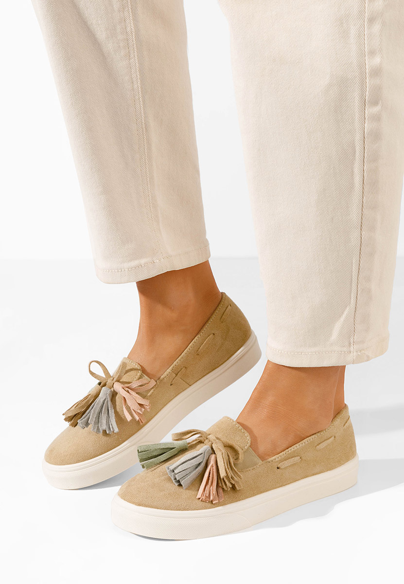 Khaki dámske espadrilky Graziela