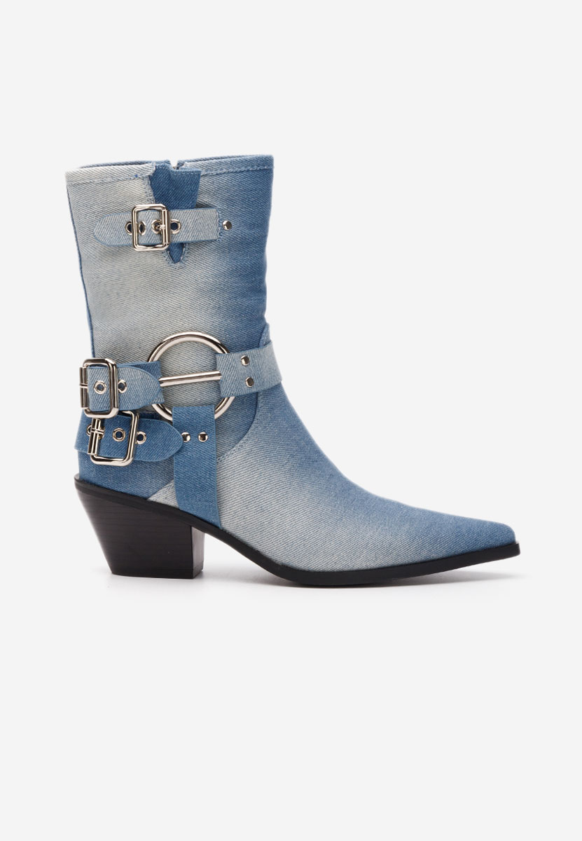 Modré kovbojské čižmy Rosita