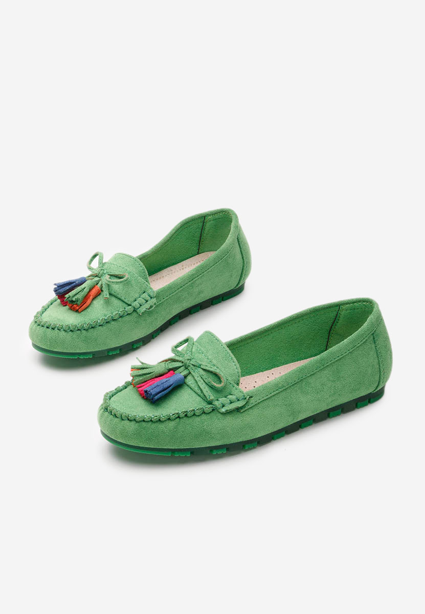 Zelené mokasíny dámske Prestia
