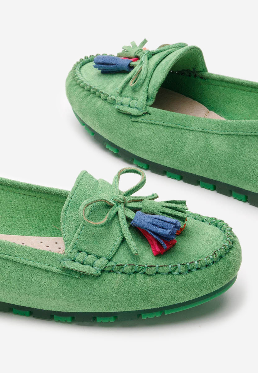 Zelené mokasíny dámske Prestia