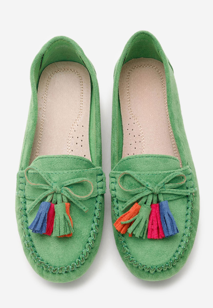 Zelené mokasíny dámske Prestia