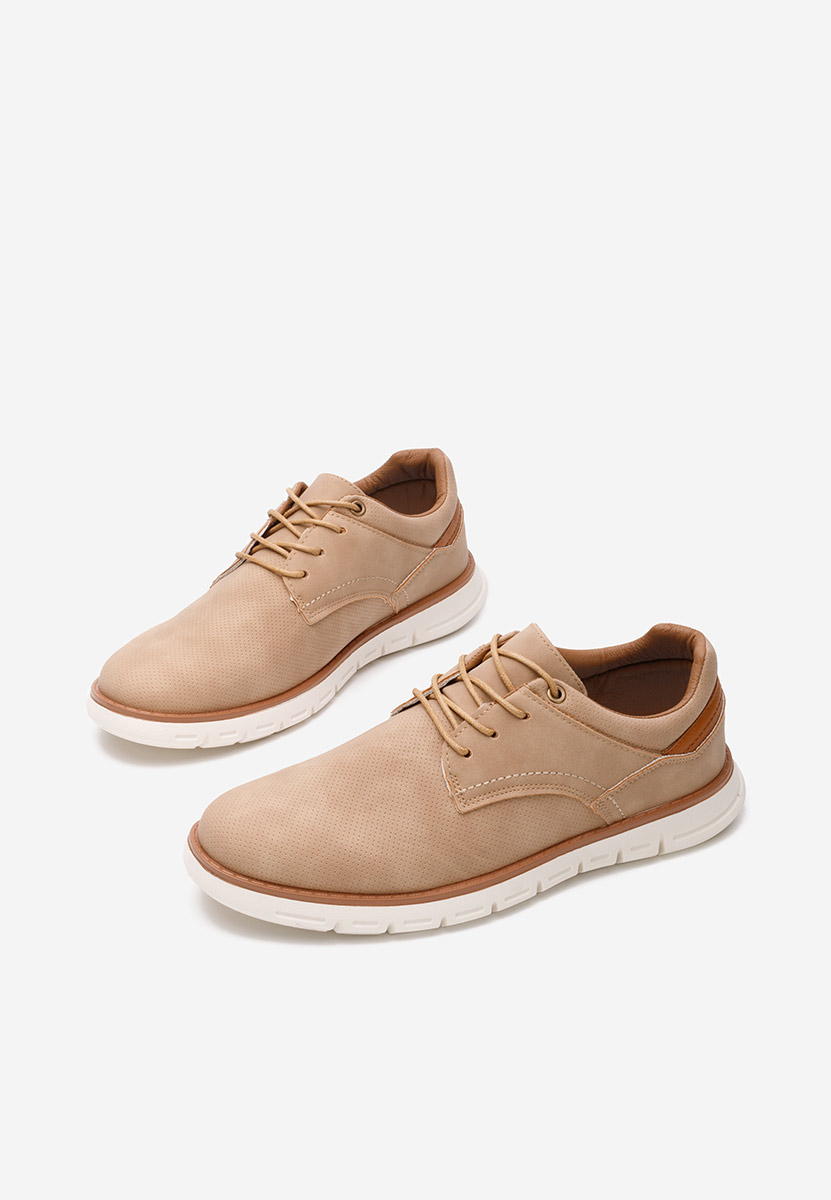 Khaki pánske poltopánky Steven