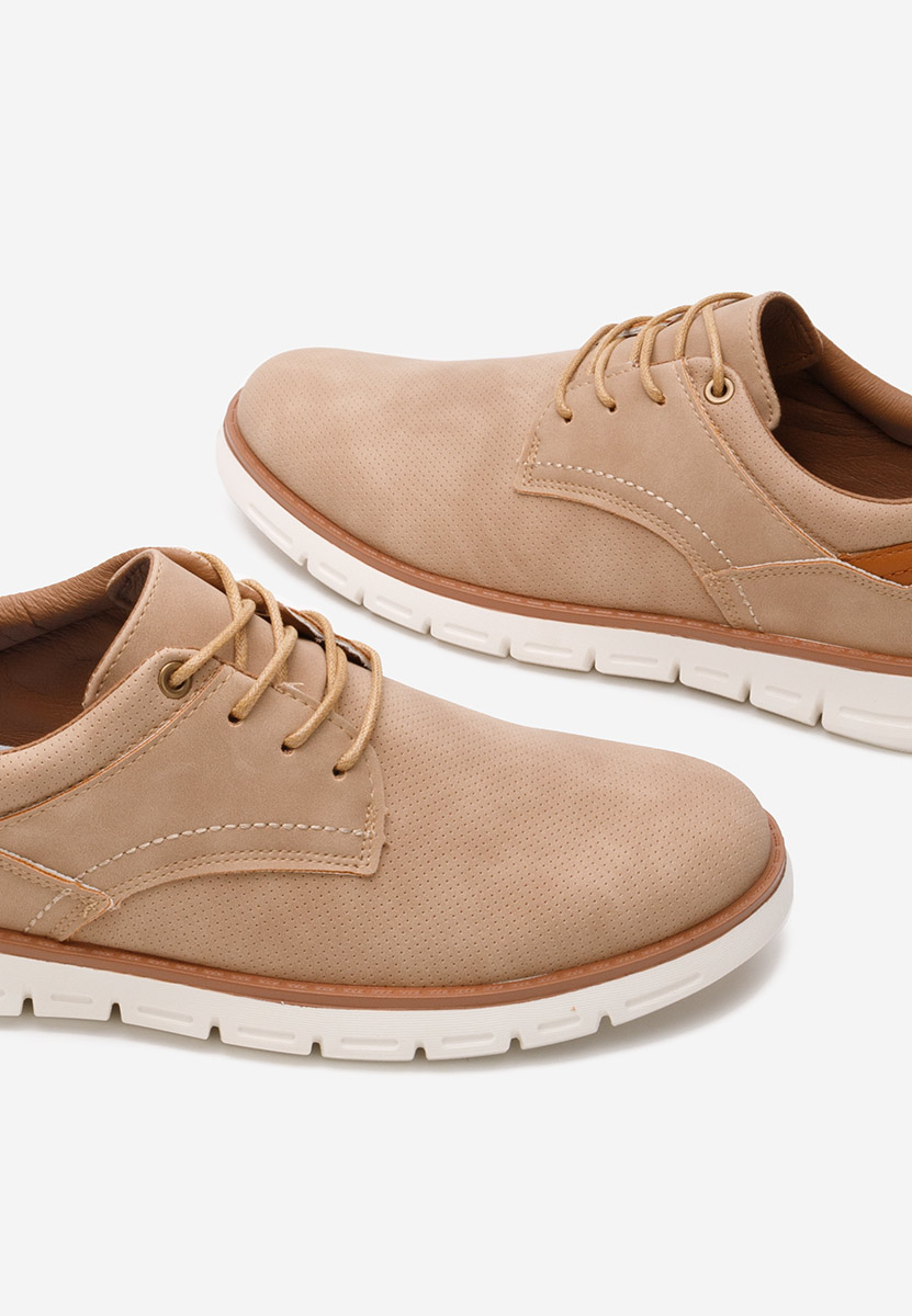 Khaki pánske poltopánky Steven