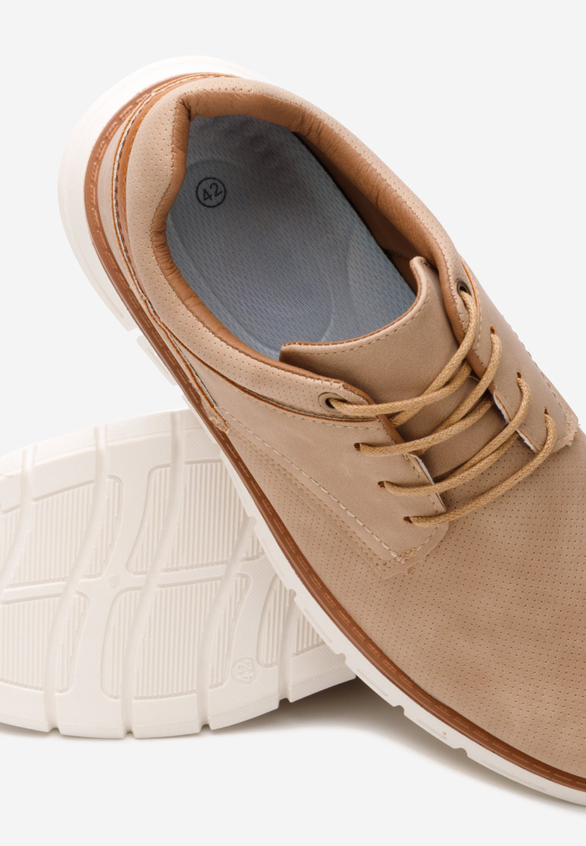 Khaki pánske poltopánky Steven