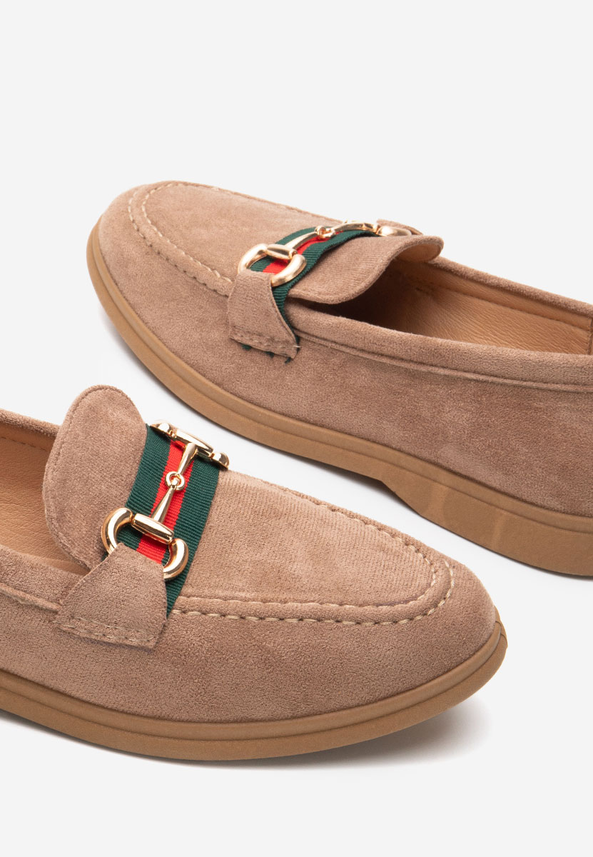 Khaki mokasíny dámske Abygail