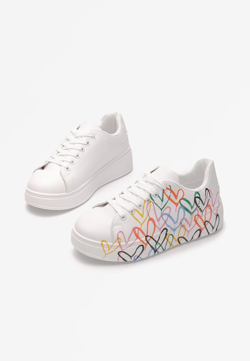 Biele dámske tenisky Carlina