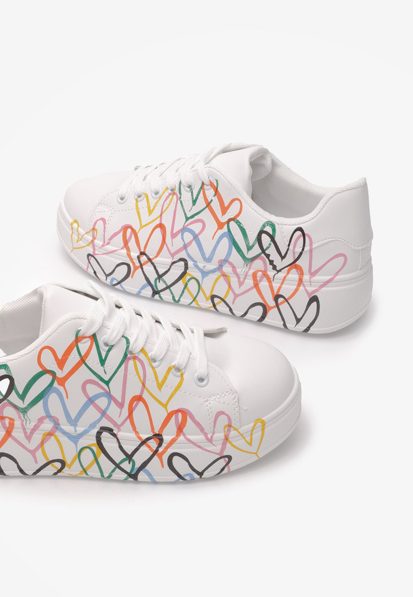 Biele dámske tenisky Carlina