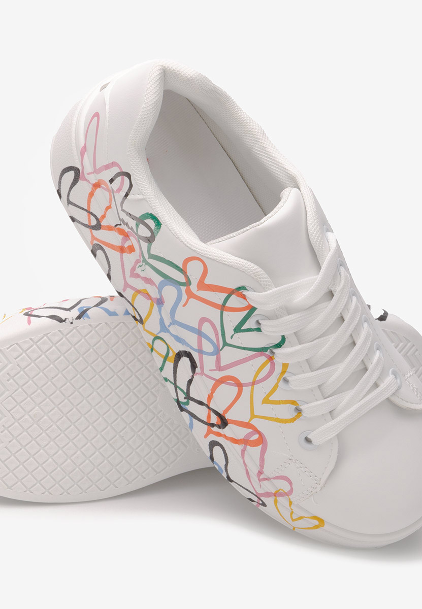 Biele dámske tenisky Carlina