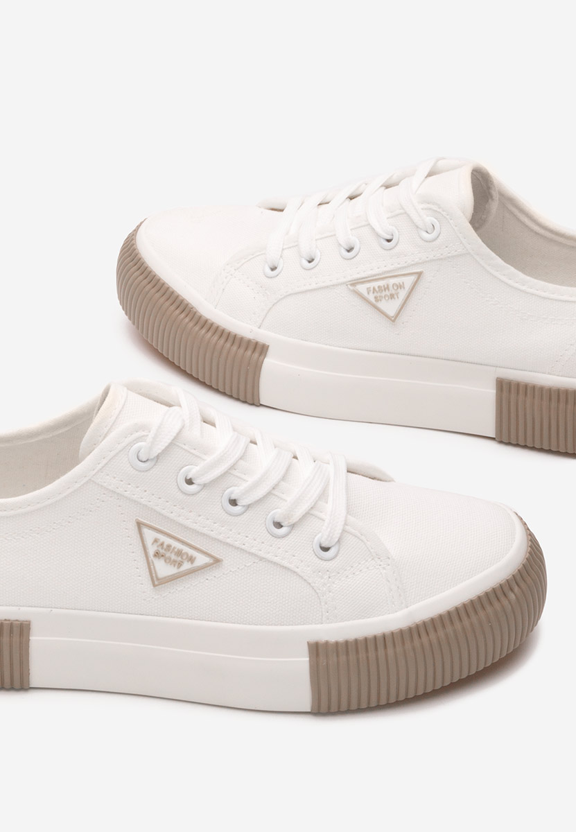 Biele dámske nízké tenisky Milanna Biele dámske nízké tenisky Milanna