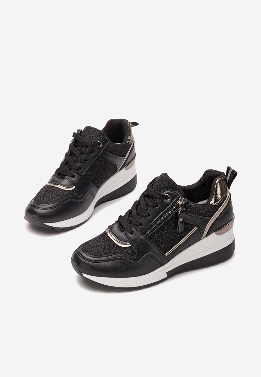 Čierne dámske tenisky Rafina V2