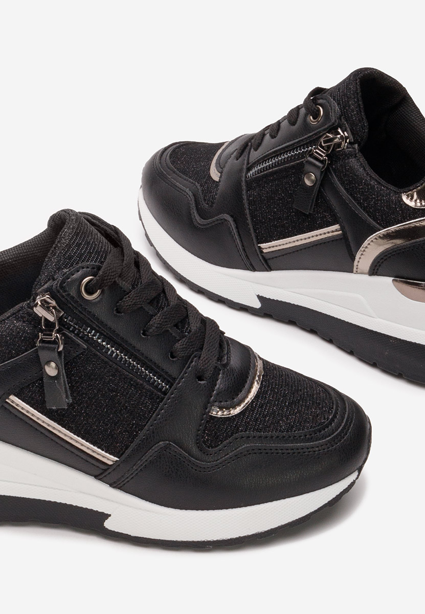 Čierne dámske tenisky Rafina V2