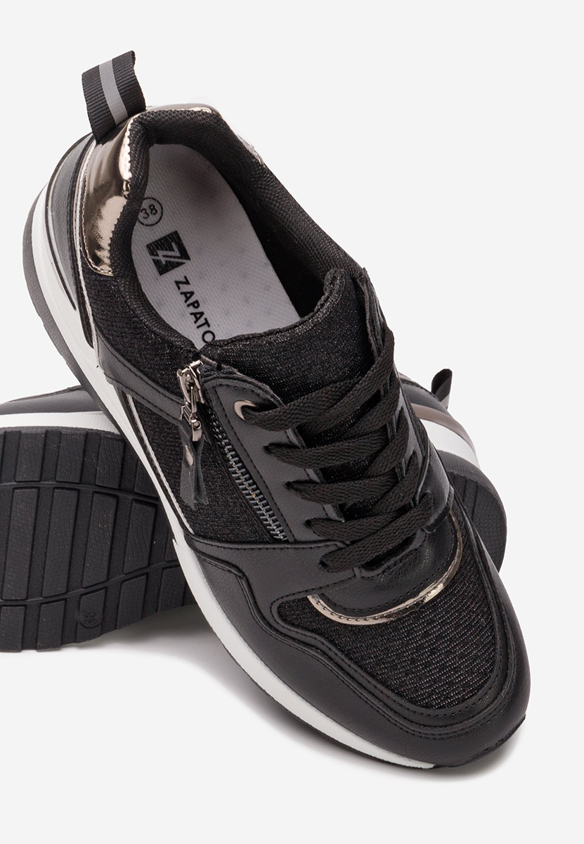 Čierne dámske tenisky Rafina V2