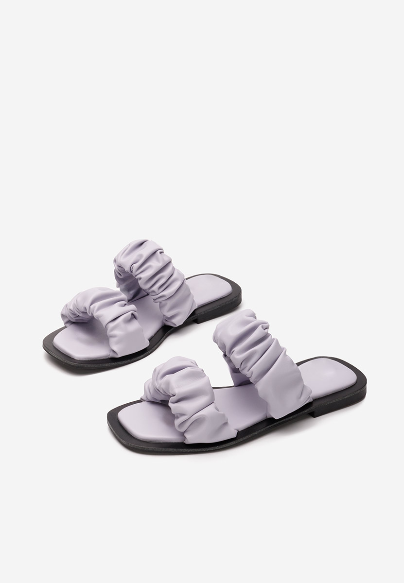Fialové dámske šľapky Meliena