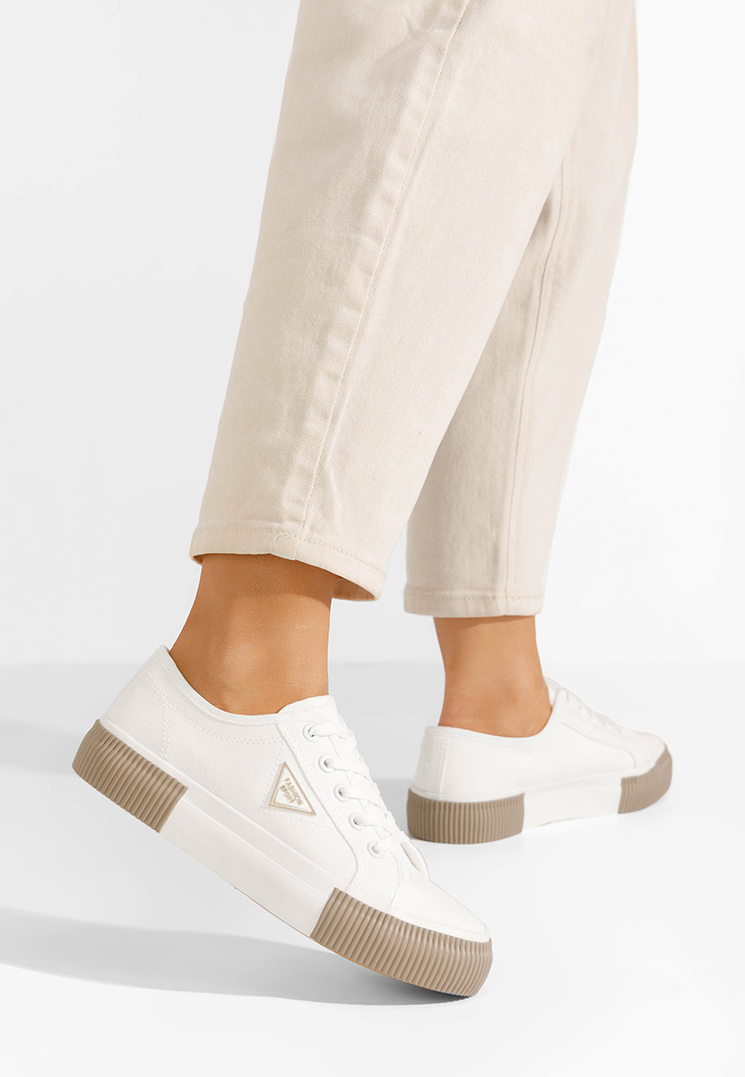 Biele dámske nízké tenisky Milanna Biele dámske nízké tenisky Milanna