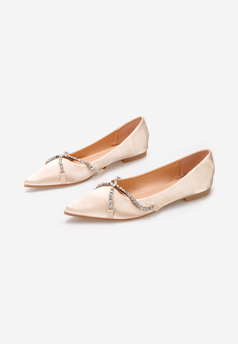 Zlaté elegantne balerinky Kallina