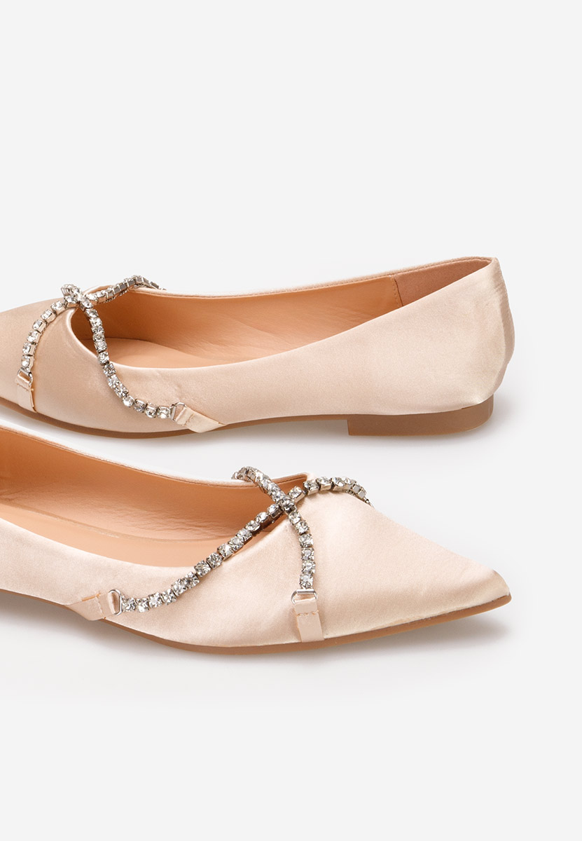 Zlaté elegantne balerinky Kallina