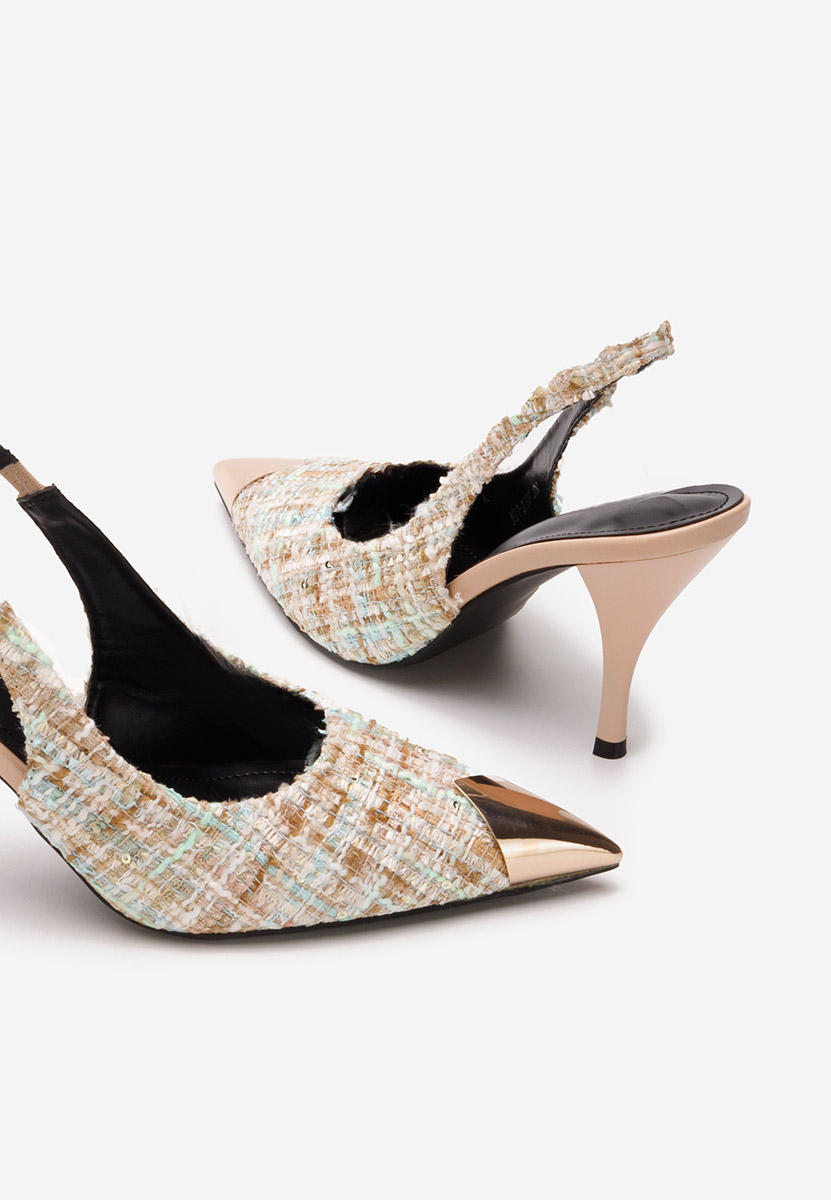 Béžové lodičky Sagria