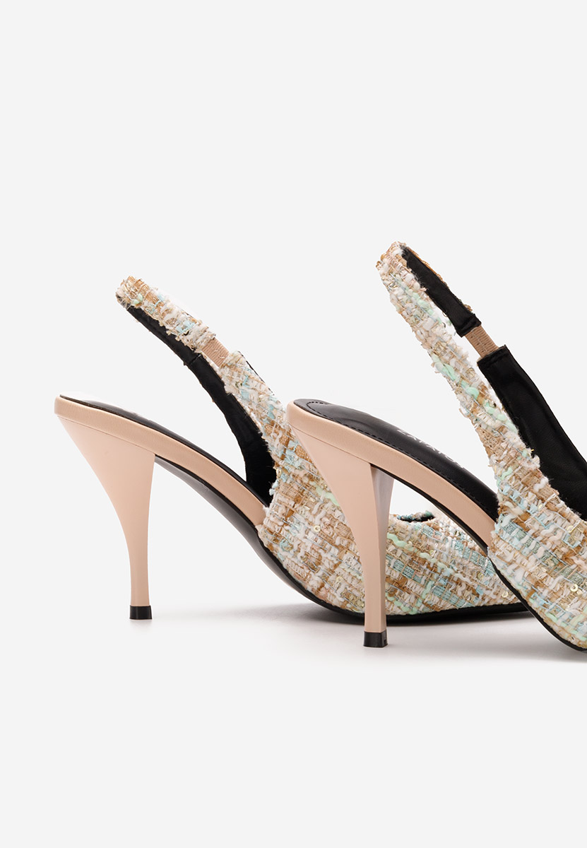 Béžové lodičky Sagria