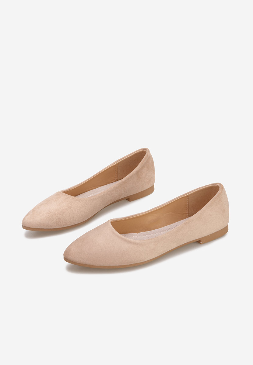 Khaki balerínky Genevieve V2