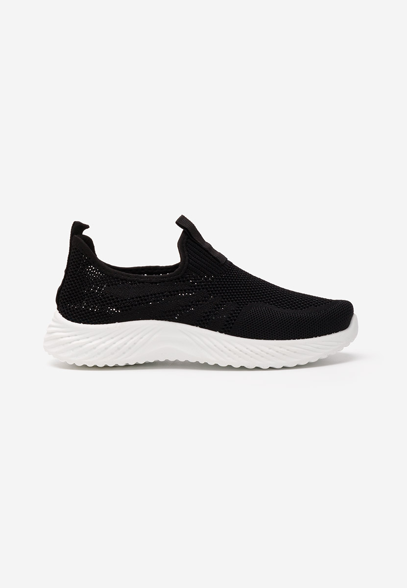 Čierne slip on tenisky damske Jenan