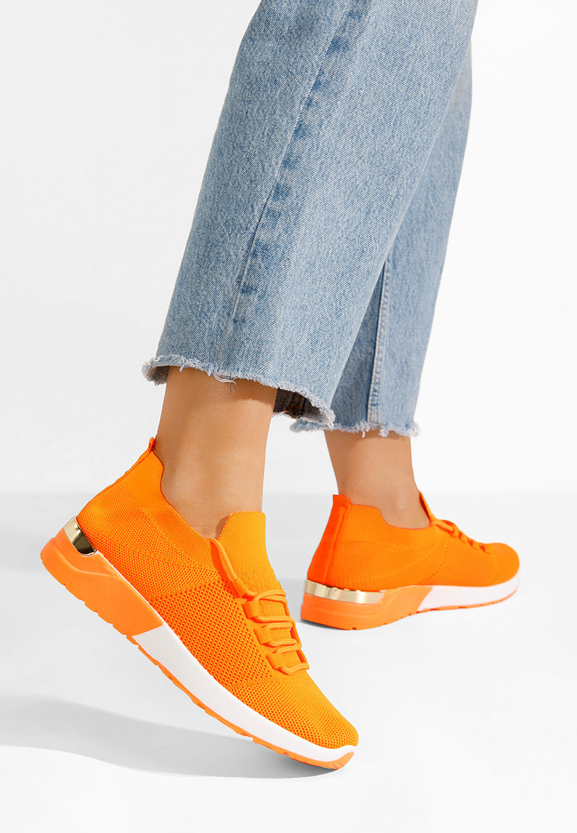 Oranžová dámske tenisky Bushra V2