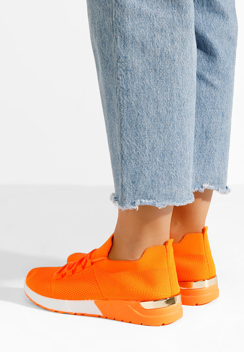 Oranžová dámske tenisky Bushra V2