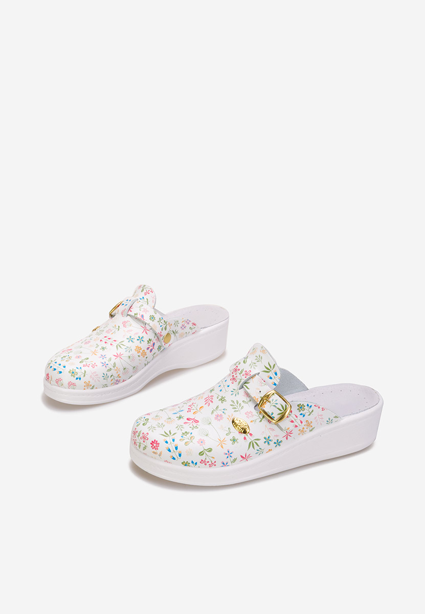 Viacfarebné šľapky dámske Lasara