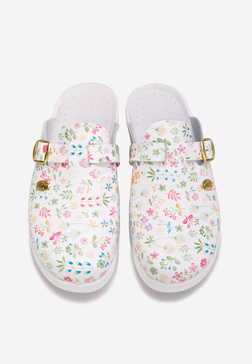 Viacfarebné šľapky dámske Lasara