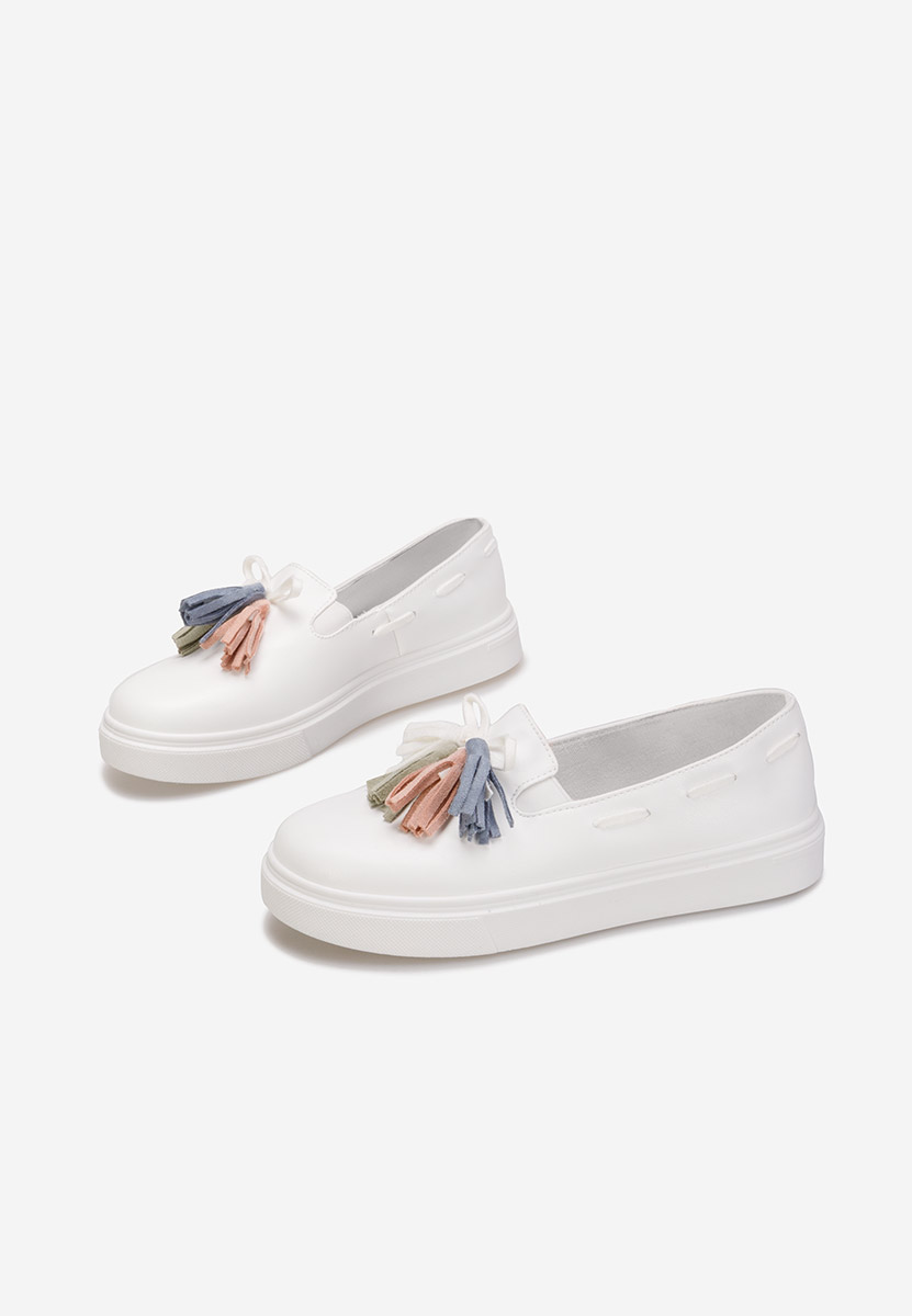 Biele dámske espadrilky Graziela