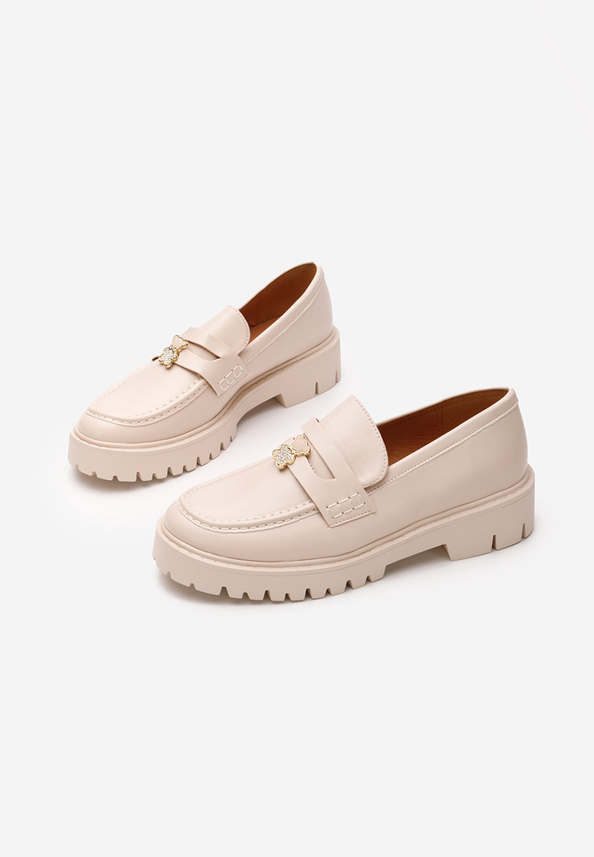 Béžové mokasíny dámske Disena V2