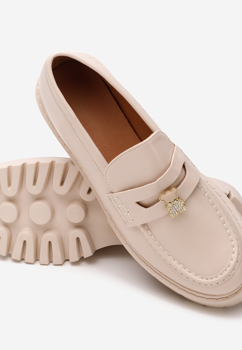 Béžové mokasíny dámske Disena V2