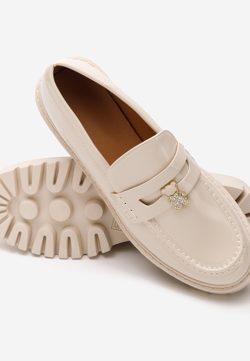 Béžové mokasíny dámske Asuna V4