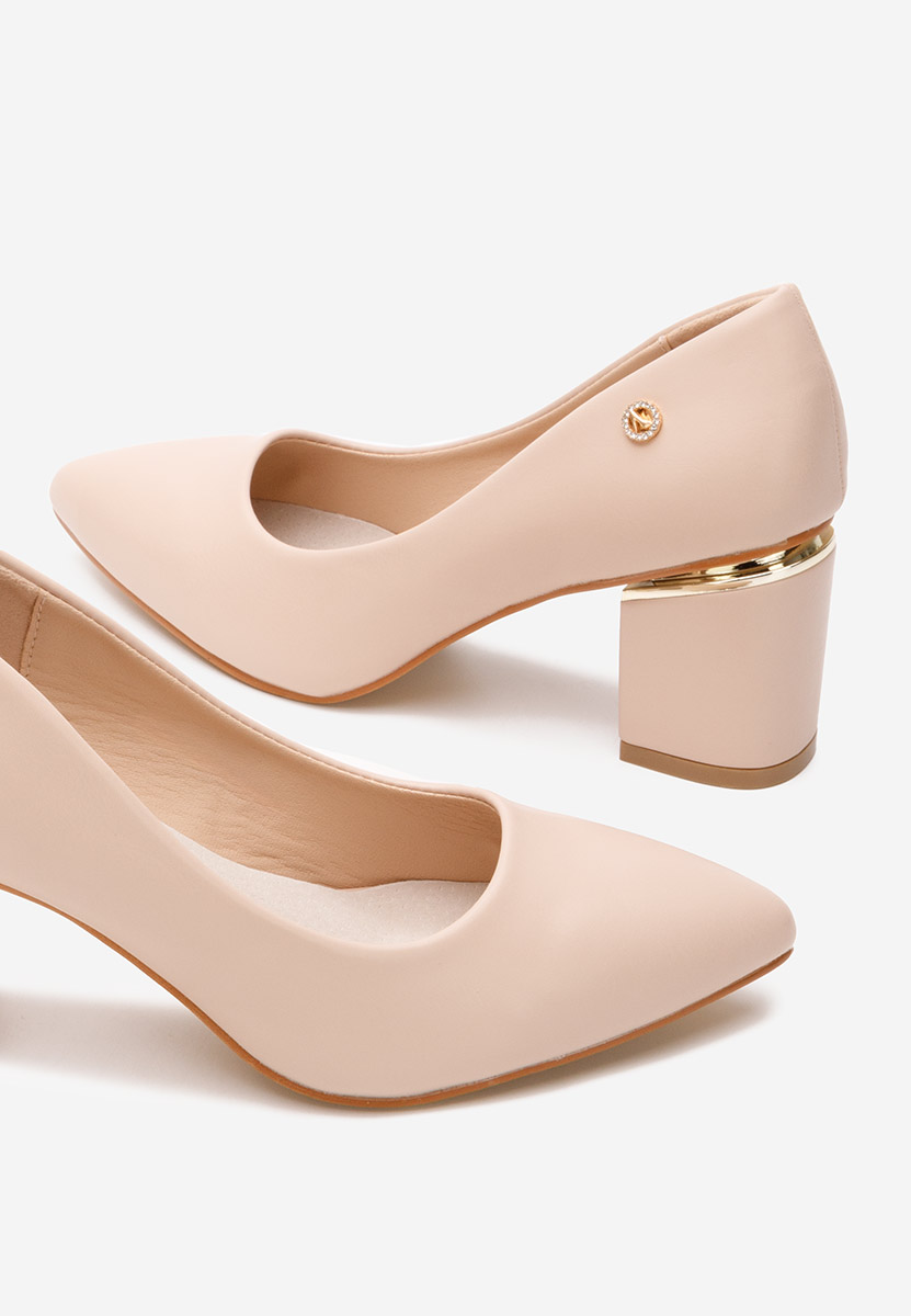 Béžové elegantné lodičky Nelia