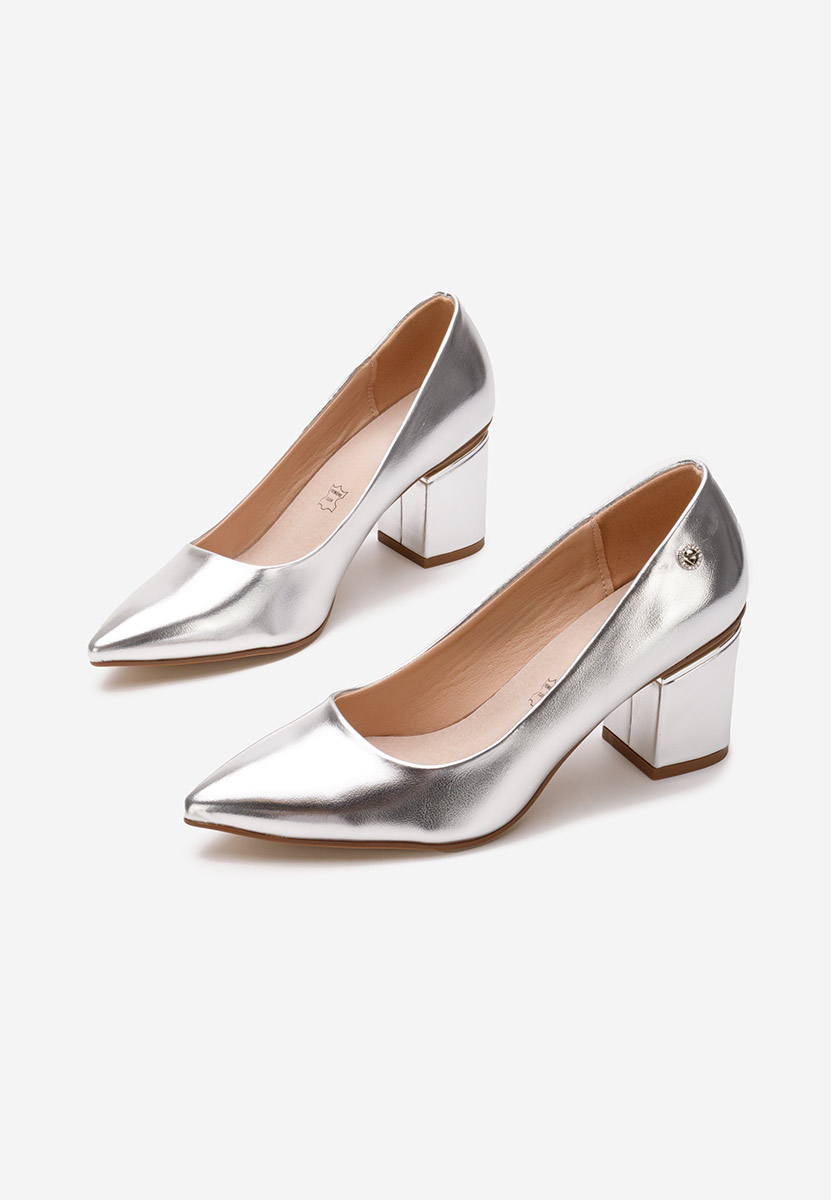 Strieborné elegantné lodičky Nelia