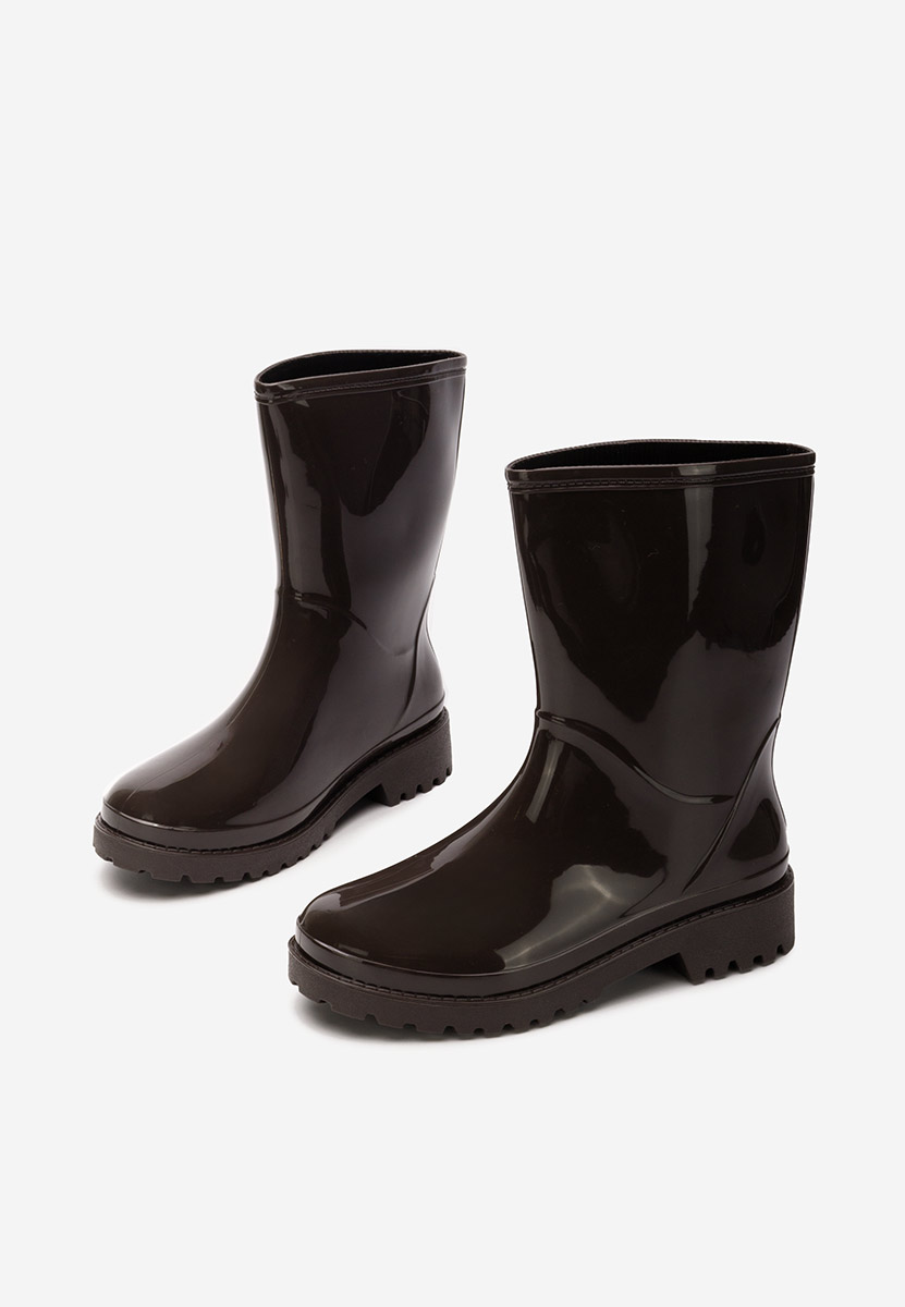 Hnedé dámske gumáky Jalena