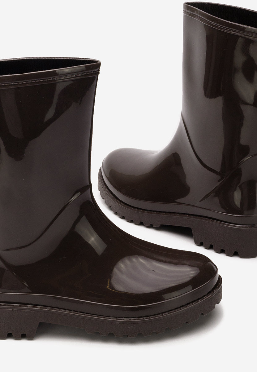 Hnedé dámske gumáky Jalena