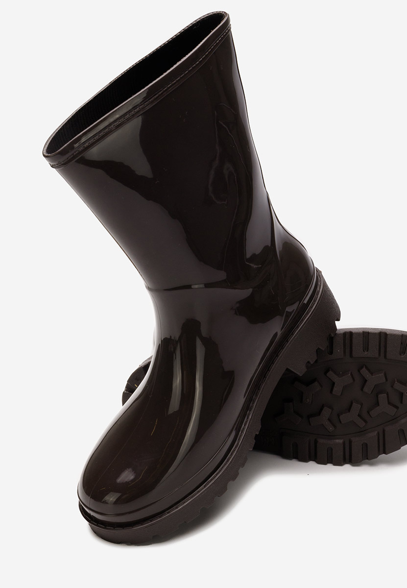 Hnedé dámske gumáky Jalena