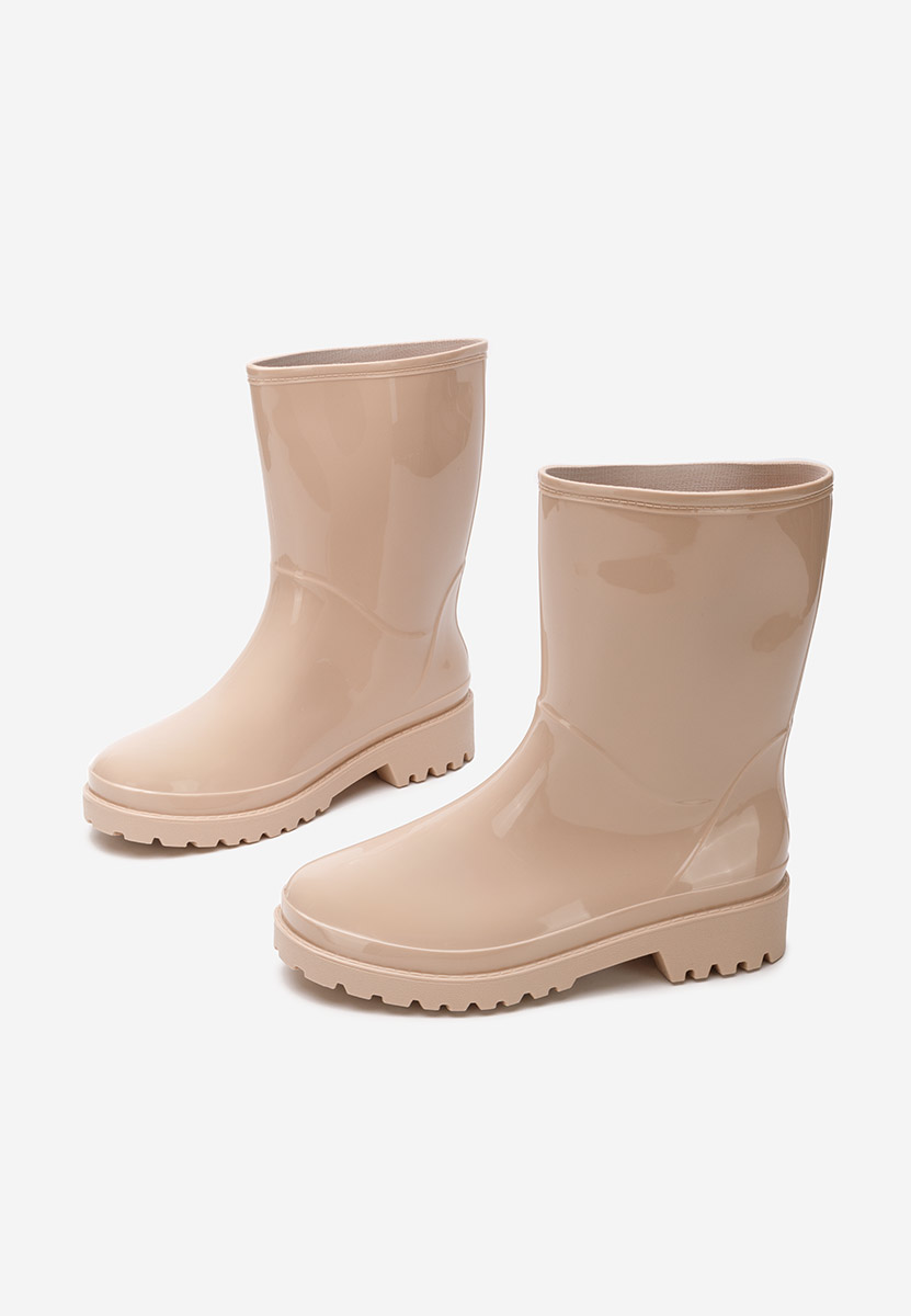 Béžové dámske gumáky Jalena