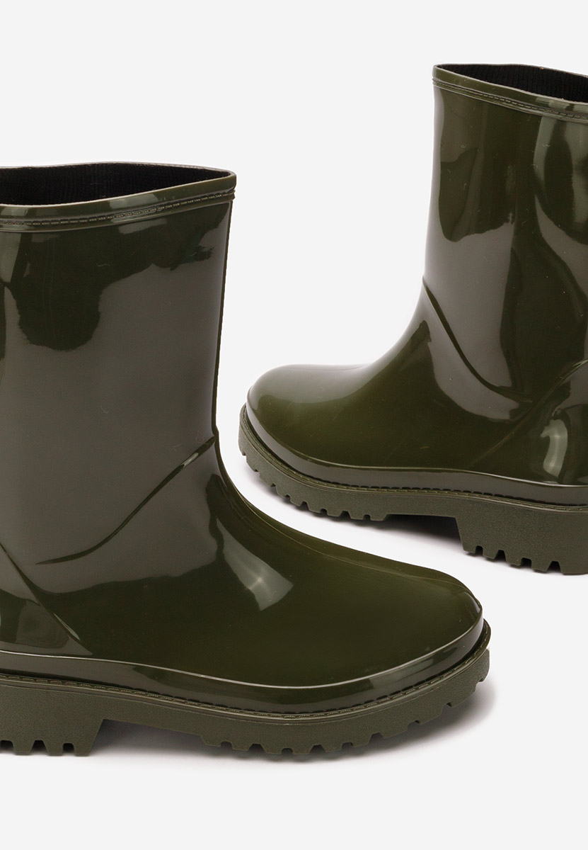 Zelené dámske gumáky Jalena