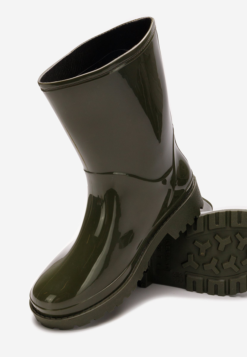 Zelené dámske gumáky Jalena