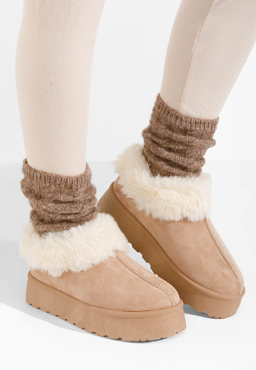 E-shop Khaki zdravotne slapky Cozy