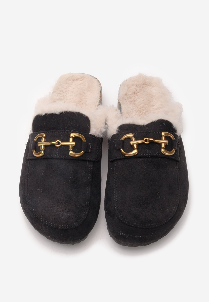 Čierne dámske papuče Tisya